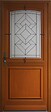 GD MENUISERIES - Porte d'entrée Bois Vitrée Elma, H215 x L90 cm Côte Tableau, p.Droit (Poignee, Barillet ref 010403FP) - vignette
