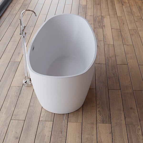 SPALINA - Baignoire Ilot Neroon 2.0 150 blanche 150 x75 x67 cm, by SPALINA - large
