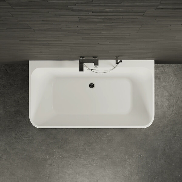 SPALINA - Baignoire Ilot Mint 150 blanche 150 x69 x57 cm, by SPALINA - large