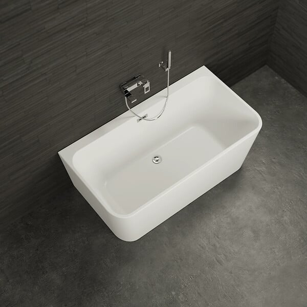 SPALINA - Baignoire Ilot Mint 150 blanche 150 x69 x57 cm, by SPALINA - large