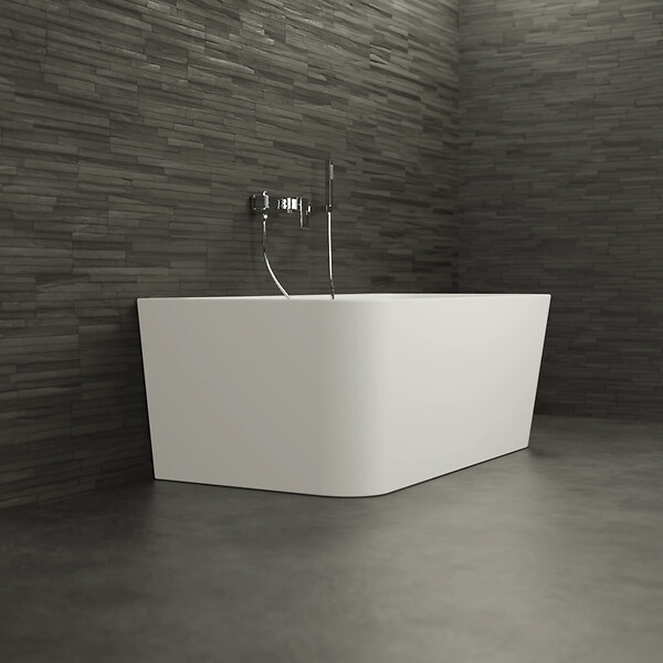 SPALINA - Baignoire Ilot Mint 150 blanche 150 x69 x57 cm, by SPALINA - large