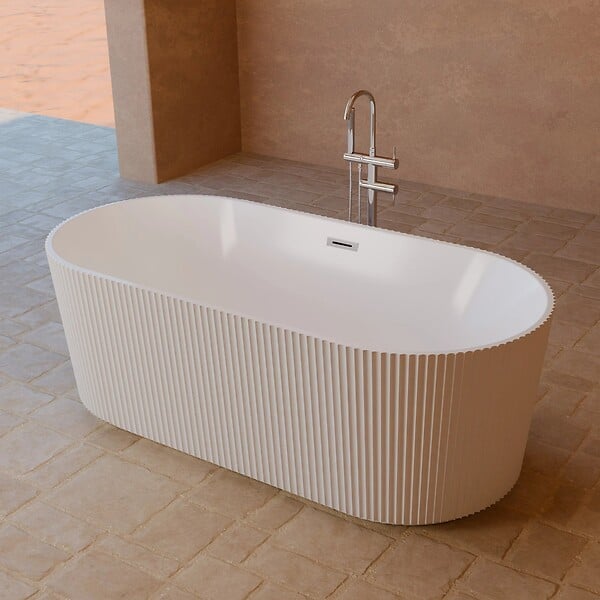SPALINA - Baignoire Ilot Indigo 168 blanche 168 x80 x58 cm, by SPALINA - large