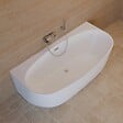 SPALINA - Baignoire Ilot Magic 180 blanche 180 x88 x58 cm, by SPALINA - vignette