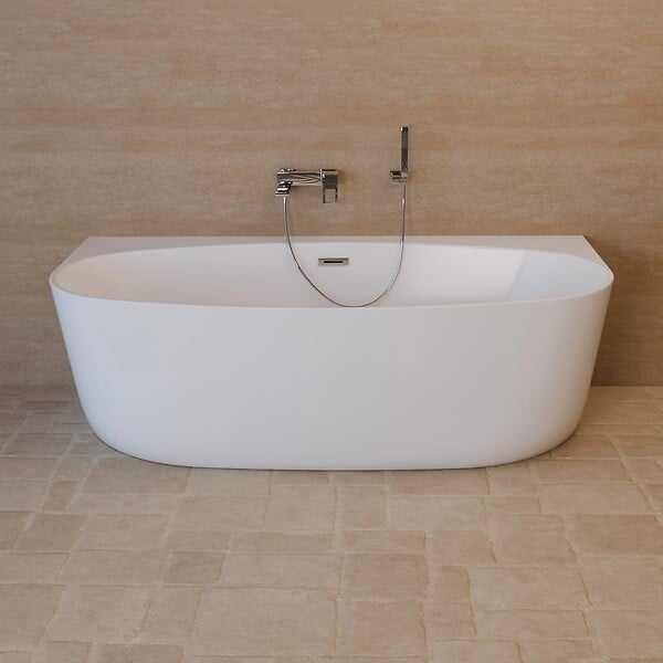 SPALINA - Baignoire Ilot Magic 180 blanche 180 x88 x58 cm, by SPALINA - large