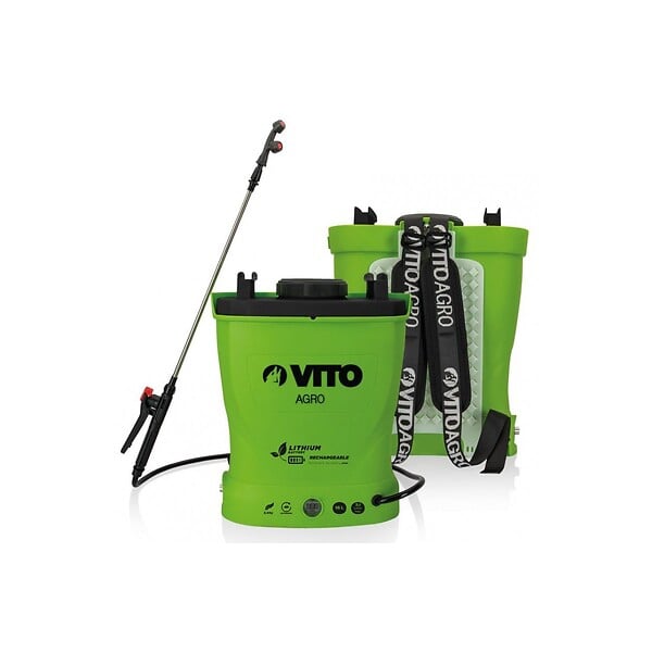 VITO - Kit 18 pièces Lance + Buses de Pulvérisateur Spécial Produits Corrosifs Accessoires Pulvérisateur Batterie 16L VITO - large