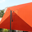 CONCEPT USINE - Ensemble parasol  terracotta 3x4m et 4 dalles à lester CESARE - vignette