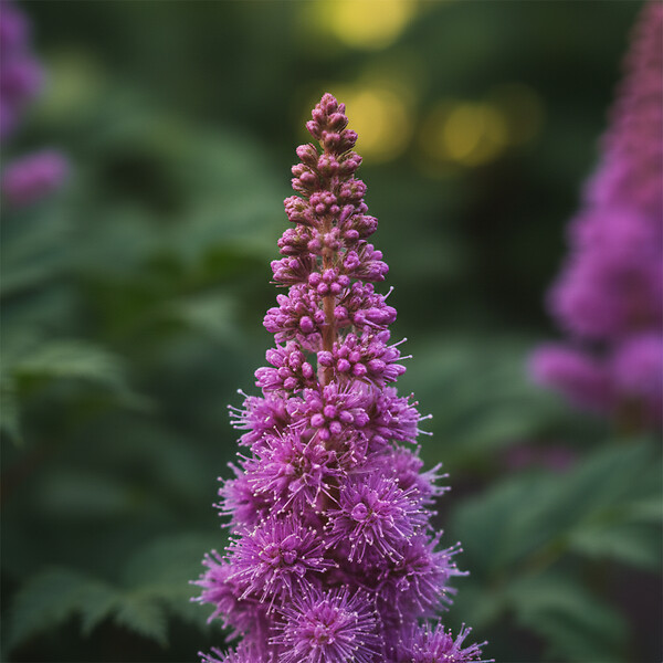 BLOOMIQUE - Lot de 6 - Astilbe Chinensis Pumila - Fausse spirée - Plante de Jardin - H. 10-20 cm - P. 9 cm - large
