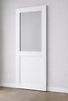 GD MENUISERIES - Porte Coulissante Atelier Blanc H204 x L93 cm sans meneau - vignette