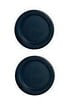 GD MENUISERIES - Porte Coulissante Atelier Noir H204 x L73 cm, Coquilles Noir - vignette