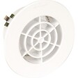 NICOLL - Grille de ventilation avec moustiquaire type GATM Ø 140 mm blanc - vignette