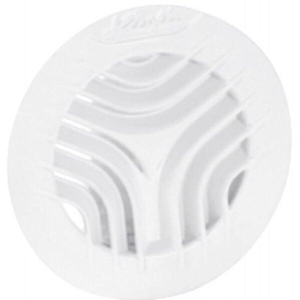 NICOLL - Grille de ventilation avec moustiquaire type GATM Ø 140 mm blanc - large