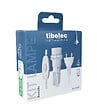 TIBELEC - Kit adaptateur bouteille équipé E14 blanc - vignette