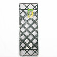 SICATEC - Treillis fixe PVC à planter Vert 1.7m x0.6m - vignette