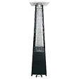 HAPPY GARDEN - Parasol chauffant gaz STOCKHOLM 13kW acier noir + housse de protection - vignette