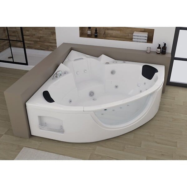 DISTRIBAIN - Baignoire balneo Seattle-S 26 jets Whirlpool - large
