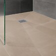 WEDI - Receveur de douche à carreler 200 x 100 Fundo Primo écoulement excentré + bonde verticale + kit d'étanchéité + colle 320 - vignette