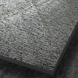 U-TILE - Receveur pierre naturelle ardoise claire 150 x 100 cm - grille caniveau acier excentrée - vignette