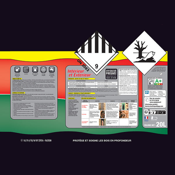 XYLOPHENE - Traitement bois multi usages EVO+ 20L - large