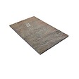 U-TILE - Receveur pierre naturelle cuivre 150 x 100 cm - grille carrée acier excentrée - vignette
