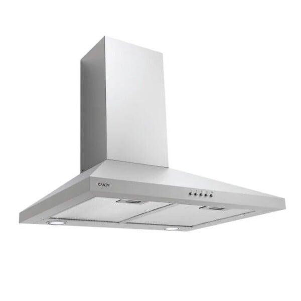 CANDY - hotte décorative murale 60cm 67db 458m3/h inox - CCE160XGG - large