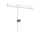 ARTITEQ - Pack 5 Tiges aluminium coudées 4 mm - Accessoire Cimaise Tableau 150 cm - vignette