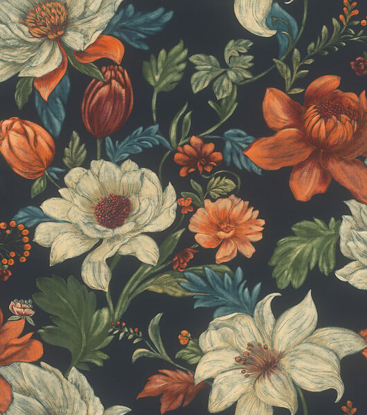 RASCH - Vgi motifs anemone - large