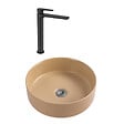 CERAMIA - Ceramia PixL 36 x 12,5 cm vasque à poser + Swiss Aqua Technologies Mood mitigeur lavabo XL + Ceramia PixL bonde (CEPX36MOMSAT285C) - vignette