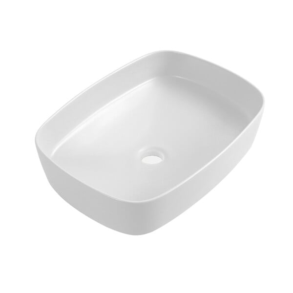 CERAMIA - Ceramia PixL 50x37,5x13,5 cm vasque à poser + Swiss Aqua Technologies Mood mitigeur lavabo XL + Ceramia PixL bonde (CEPX49WMSAT285C) - large
