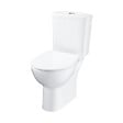 GROHE - Grohe Bau Ceramic ensemble WC à poser complet sans bride avec abattant ultra-fin SoftClose, blanc (39904000) - vignette