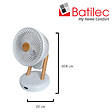 BATILEC - Ventilateur table design silence ECO 360° - 23cm – AC 30W-BATILEC - vignette