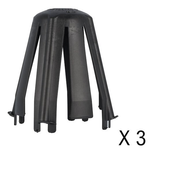 HELLERMANNTYTON - Lot de 3 capots de protection pour spot encastrés SpotClip-II-HellermannTyton - large