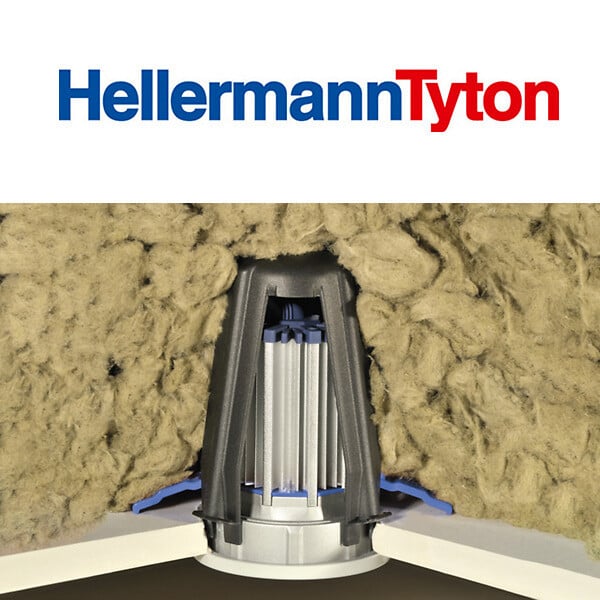 HELLERMANNTYTON - Lot de 100 capots de protection pour spot encastrés SpotClip-II-HellermannTyton - large
