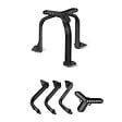 HELLERMANNTYTON - SPOTCLIP KIT 150 - Downlight Cover pour spots encastrés avec Ø 100-270 mm noir-HellermannTyton - vignette