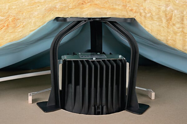 HELLERMANNTYTON - SPOTCLIP KIT 150 - Downlight Cover pour spots encastrés avec Ø 100-270 mm noir-HellermannTyton - large