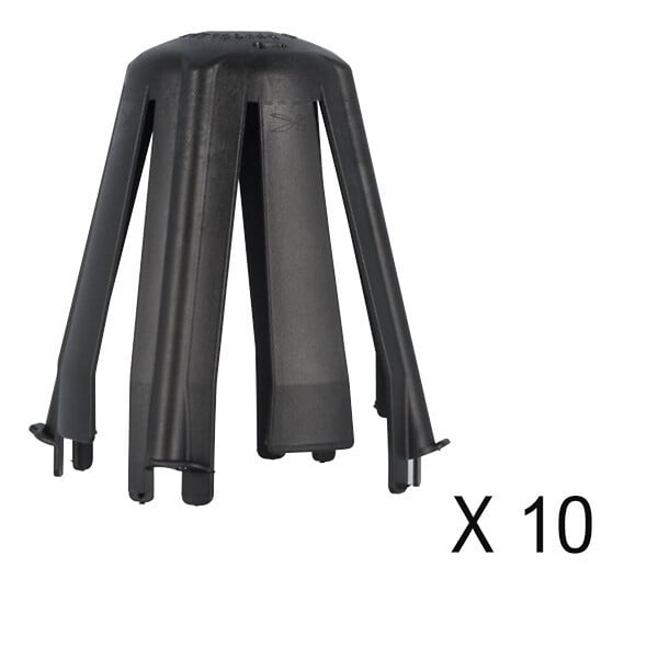 HELLERMANNTYTON - Lot de 10 capots de protection pour spot encastrés SpotClip-II-HellermannTyton - large
