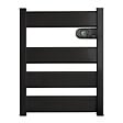 BATILEC - Sèche-serviettes LYSA à inertie céramique 500W - Anthracite - Fabriqué en Espagne. Économique, innovant et programmable-HJM - vignette