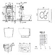 SWISS AQUA TECHNOLOGIES - Pack WC bâti-support + WC suspendu sans bride Ceramia PixL avec abattant SoftClose + plaque (STCEPXBMT01-FR) - vignette