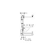 GEBERIT - Geberit + Roca Pack WC Bâti UP100 + Cuvette Roca Ona sans bride fixations invisibles + Plaque chrome mat - vignette