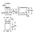 GROHE - Grohe Solido pack WC suspendu + cuvette sans bride + plaque de commande chromée, isolant et habillage à carreler (G36535000) - vignette