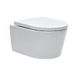VILLEROY & BOCH - Viconnect pro S Pack WC bâti Villeroy & Boch + WC Swiss Aqua Technologies sans bride + Plaque chrome (VCNSAT1SP) - vignette