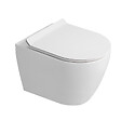GEBERIT - Duofix pack WC bâti-support UP100 + WC suspendu sans bride Ceramia avec abattant SoftClose + plaque blanche (GEBCEPXWT01FR-FS) - vignette