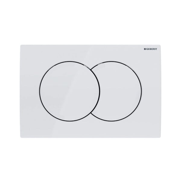 GEBERIT - Duofix pack WC bâti-support UP100 + WC suspendu sans bride Ceramia avec abattant SoftClose + plaque blanche (GEBCEPXWT01FR-FS) - large