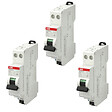 ABB - Lot de 3 disjoncteurs automatiques Ph+N raccordement Rapide 20A-4,5Ka-ABB - vignette