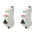 ABB - Lot de 2 disjoncteurs automatiques Ph+N raccordement Rapide 32A-4,5Ka-ABB - vignette