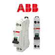 ABB - Lot de 5 disjoncteurs Ph+N raccordement Vis 20A-4,5Ka - Courbe  C-ABB - vignette