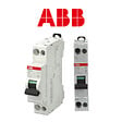 ABB - Lot de 10 disjoncteurs Ph+N raccordement Vis 16A-4,5Ka - Courbe  C-ABB - vignette
