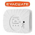 EVACUATE - Détecteur de gaz CO DESIGN -Autonomie et garantie 3 ans-EVACUATE - vignette