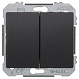 SIEMENS - Double Va et Vient Anthracite Delta IRIS-SIEMENS - vignette