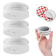 EVACUATE - Lot de 3 détecteurs de fumée NF avec supports aimantés de fixation-EVACUATE - vignette