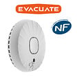 EVACUATE - Détecteur de fumée NF - Autonomie et Garantie 5 ans-EVACUATE - vignette